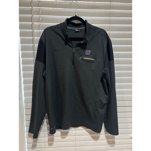 Nike Washington Huskies‎ 1/4 Zip Pullover - Size XL - Picture 1 of 3